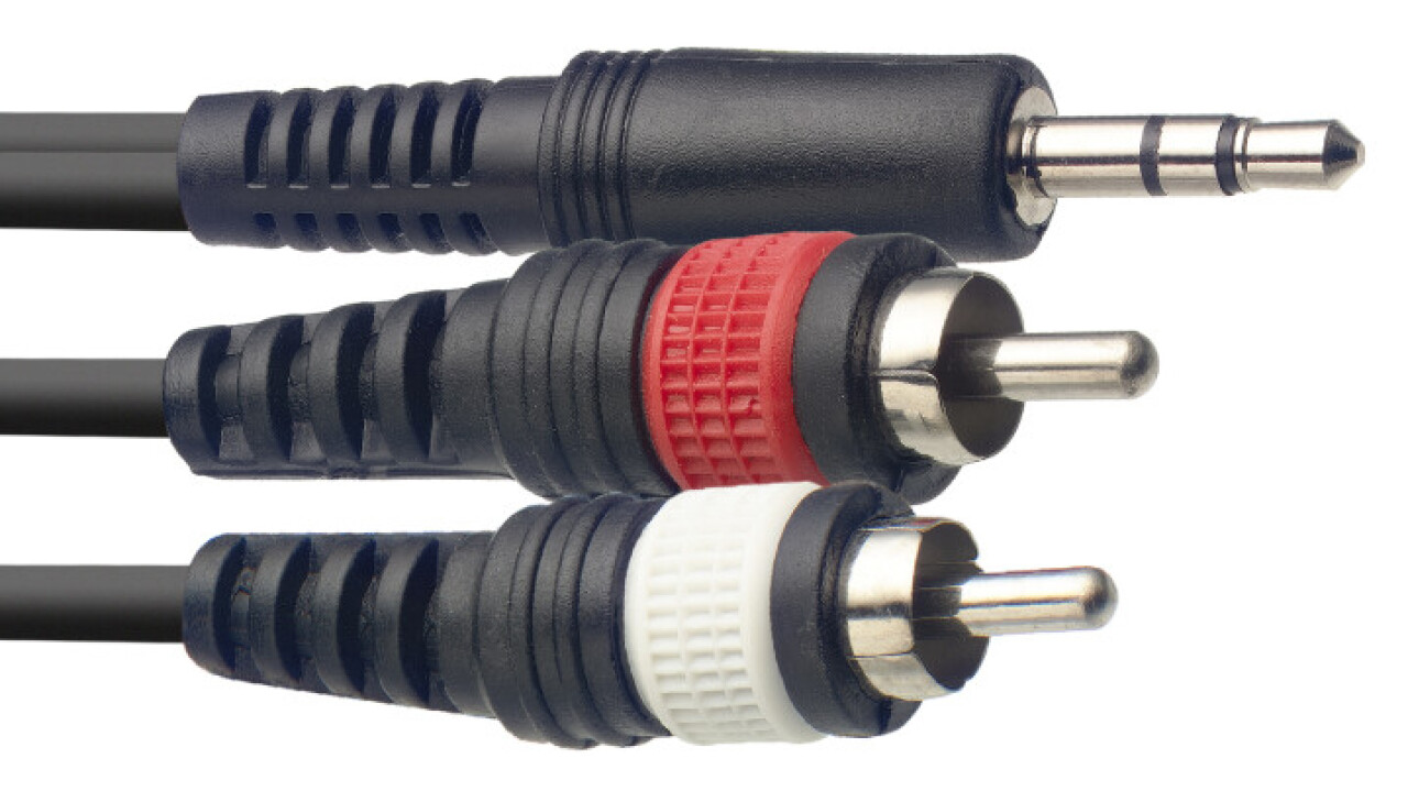 Stagg SYC3 MPSB2CM E 3m Mini Stereo to 2x RCA Cable