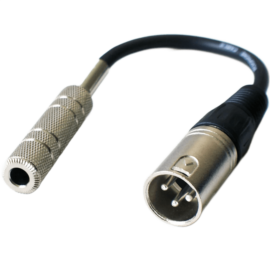 MALE Jack TO XLR MALE Converter