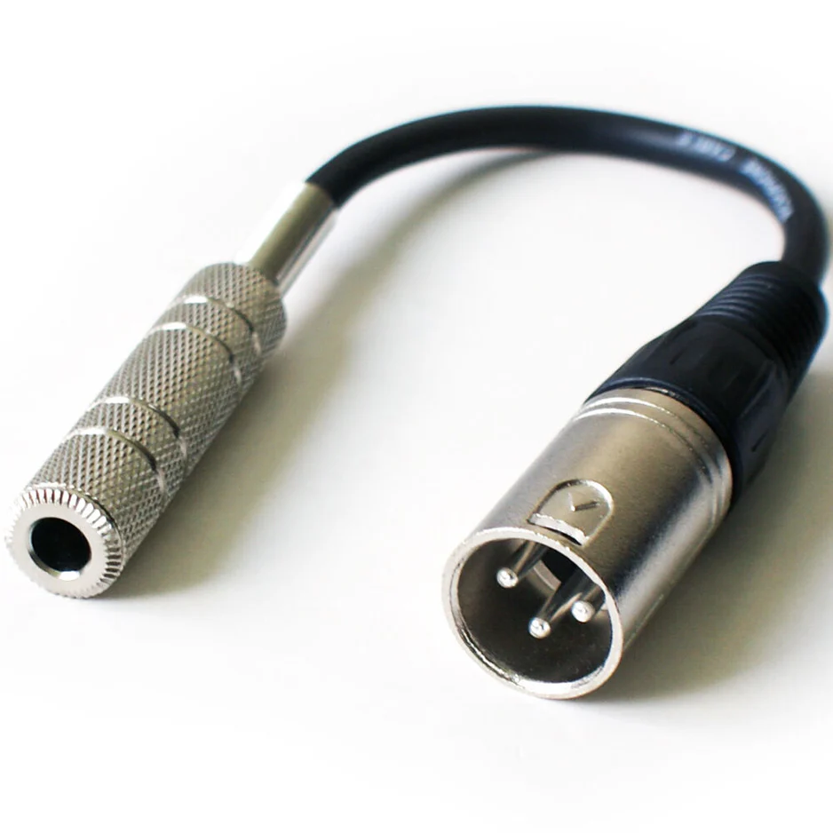 MALE Jack TO XLR MALE Converter