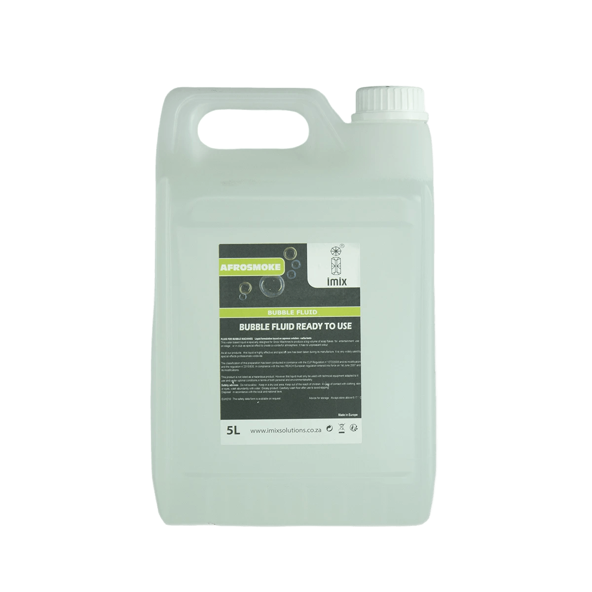 SFAT Afrosmoke Bubble Liquid (5L)