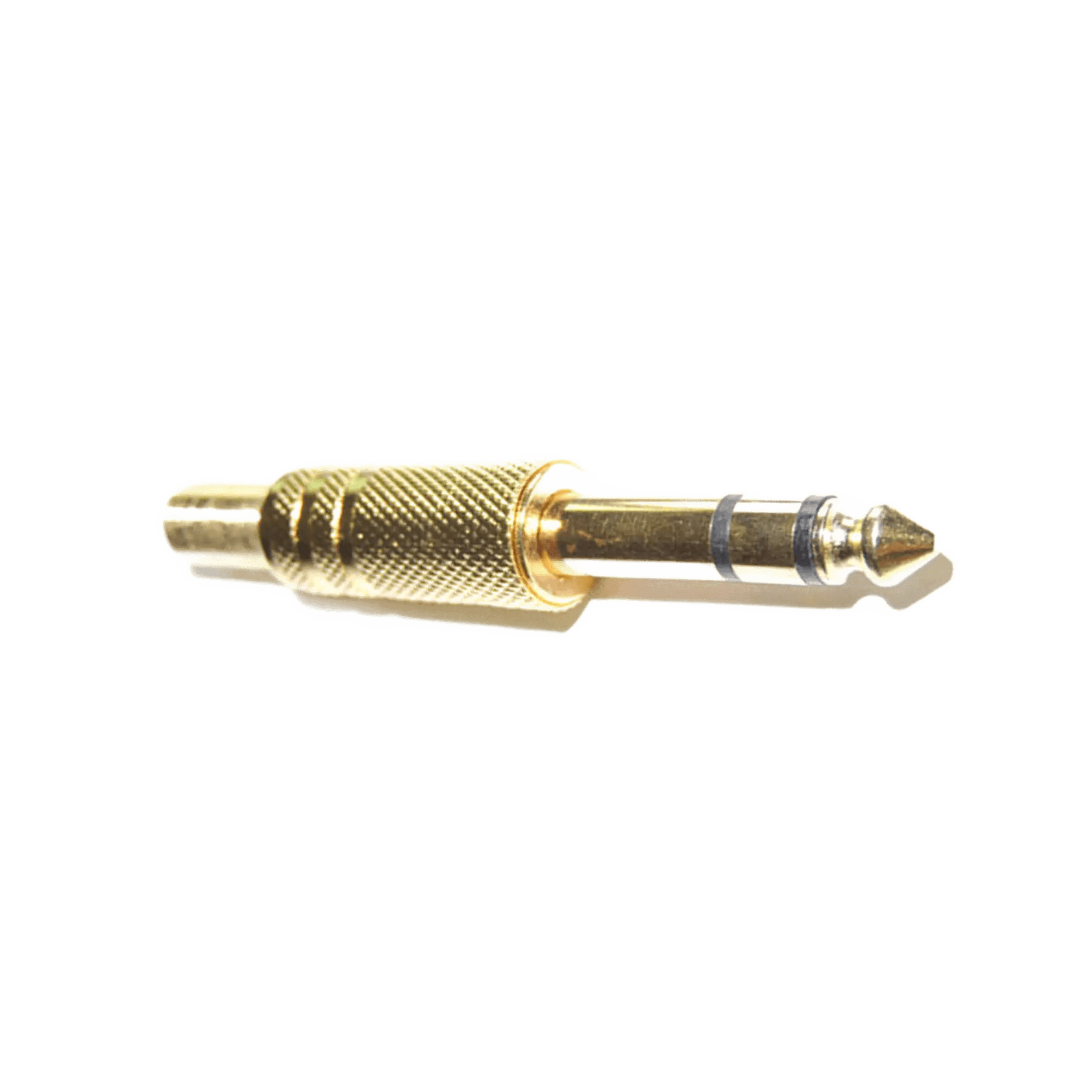 TVA CONNECTOR 6.3mm STEREO MALE GOLD