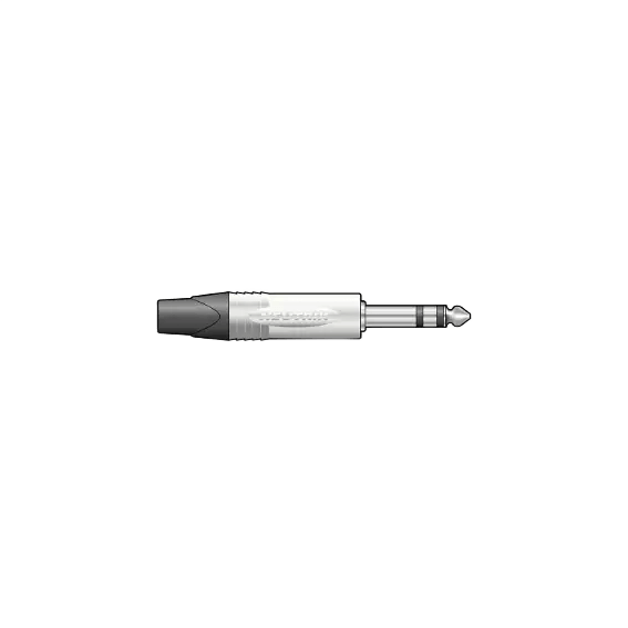 NEUTRIK CONNECTOR 6.3mm STEREO MALE METAL