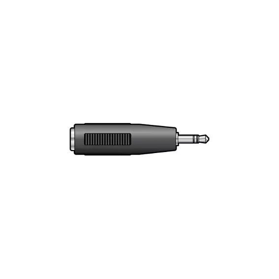 TVA ADAPTOR 2.5mm STEREO MALE TO 3.5mm STEREO FEMALE