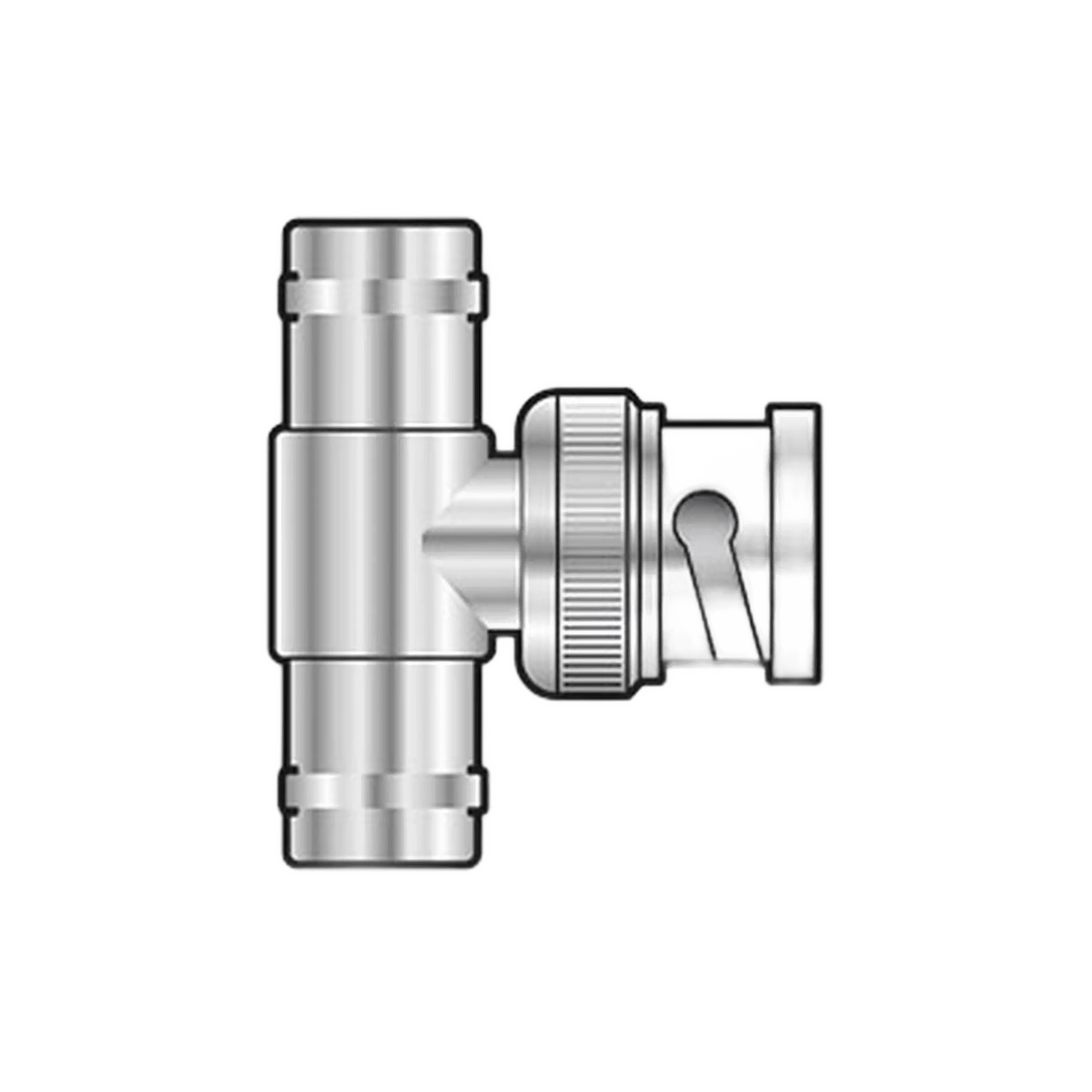TVA ADAPTOR BNC MALE TO 2x BNC FEMALE