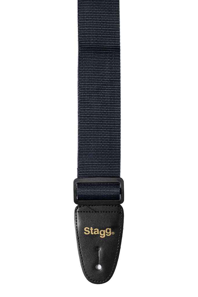 Stagg BJA006BL Nylon Guitar Strap 2" Blue