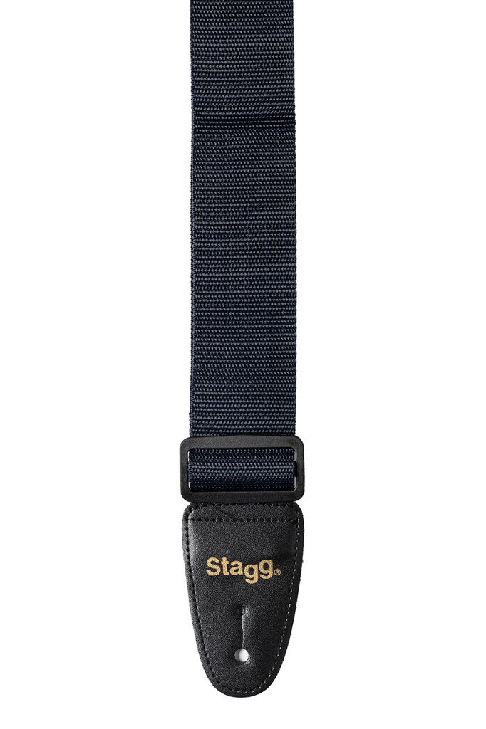 Stagg BJA006BL Nylon Guitar Strap 2" Blue