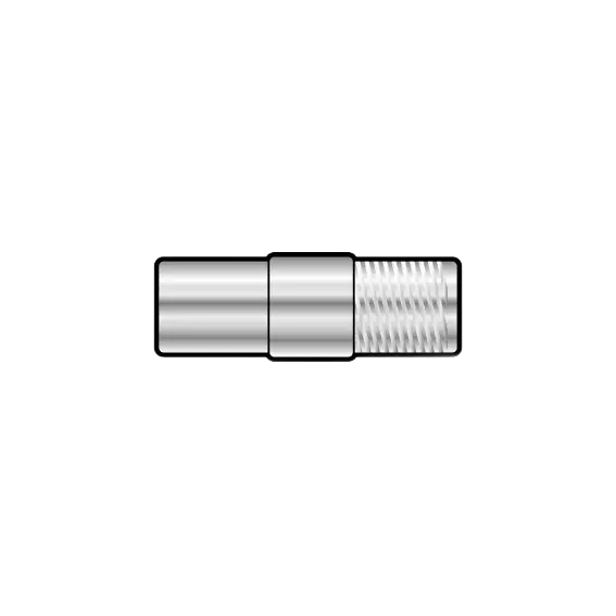 TVA Adaptor RF MALE TO F-TYPE Female