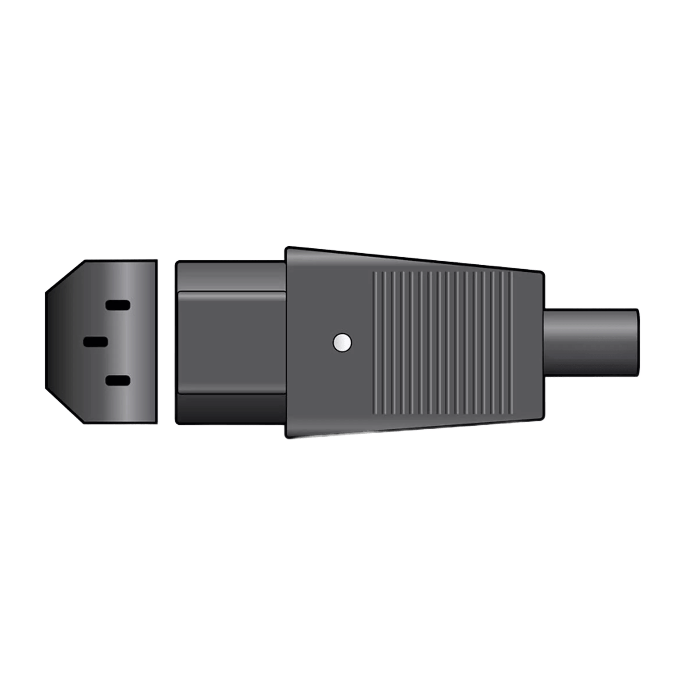 TVA Connector IEC Female Inline