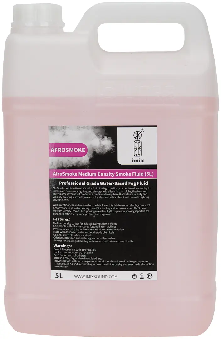 Afrosmoke 5L Medium Density Smoke Liquid