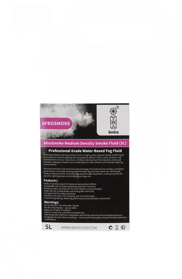 Afrosmoke 5L Medium Density Smoke Liquid