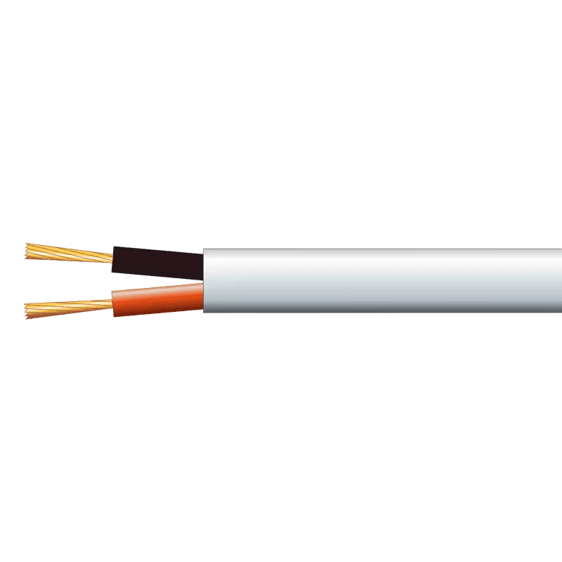 Filo RO1.0W Speaker Cable 1.0MM White Round 100M