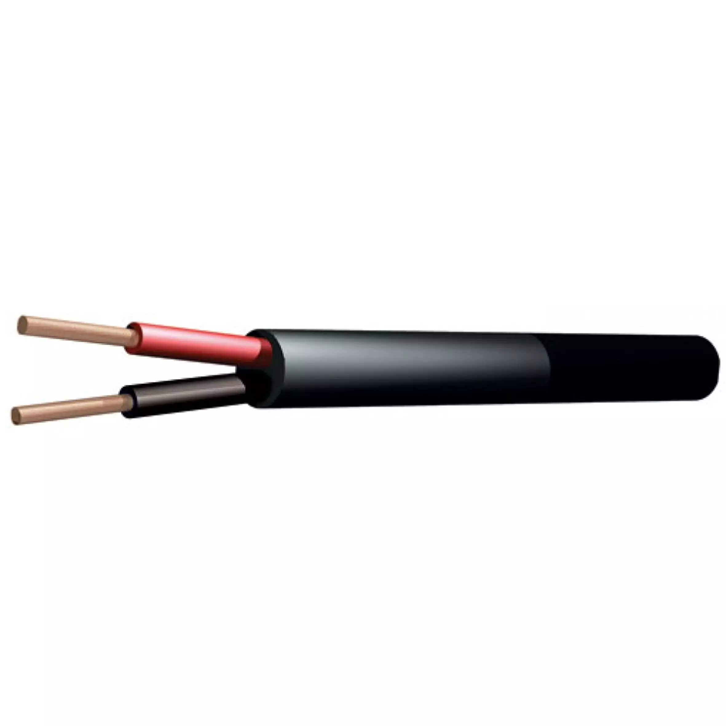Filo RO1.5B Speaker Cable 1.5MM Black Round 100M
