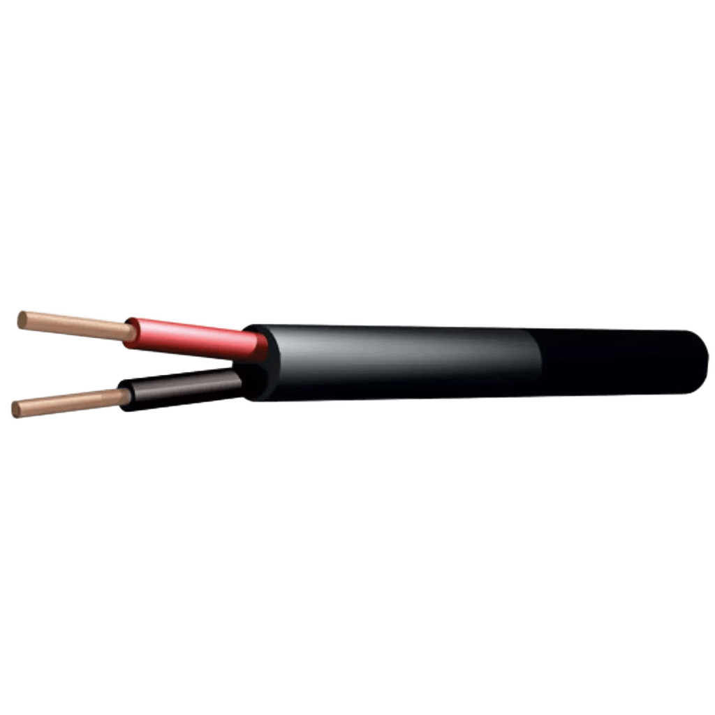 Filo RO2.5B Speaker Cable 2.5MM Black Round 100M