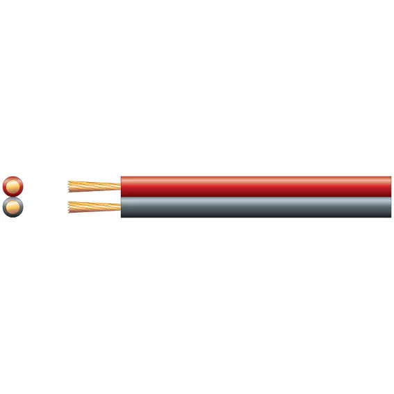 Mercury Speaker Cable 4.0MM Red/black 50M