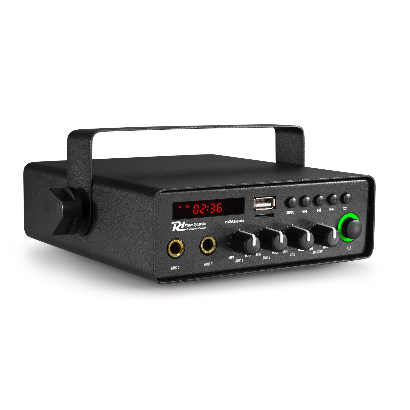 PDM PDC30 Vehicle Mixer Amplifier 30W Usb/bt