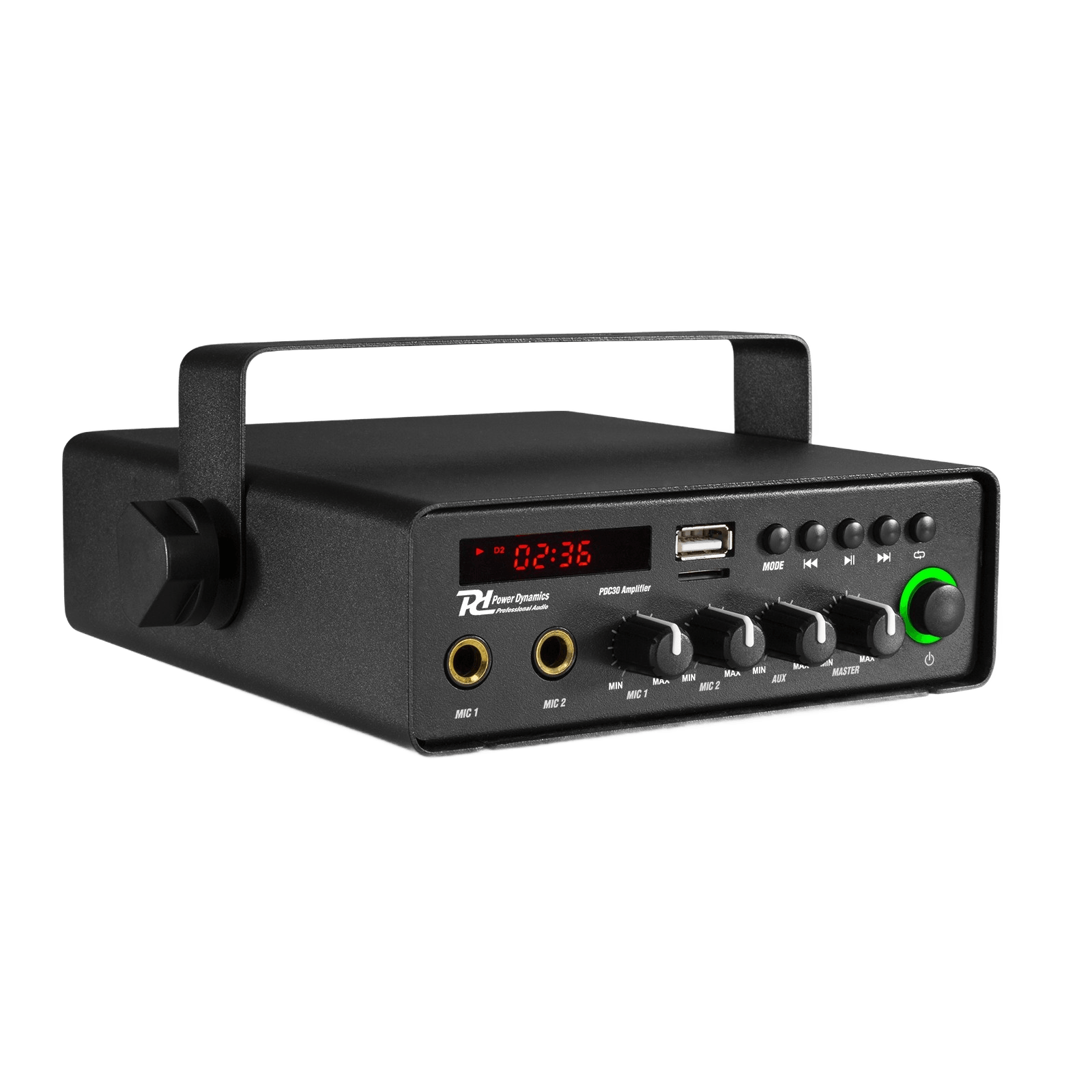 PDM PDC30 Vehicle Mixer Amplifier 30W Usb/bt