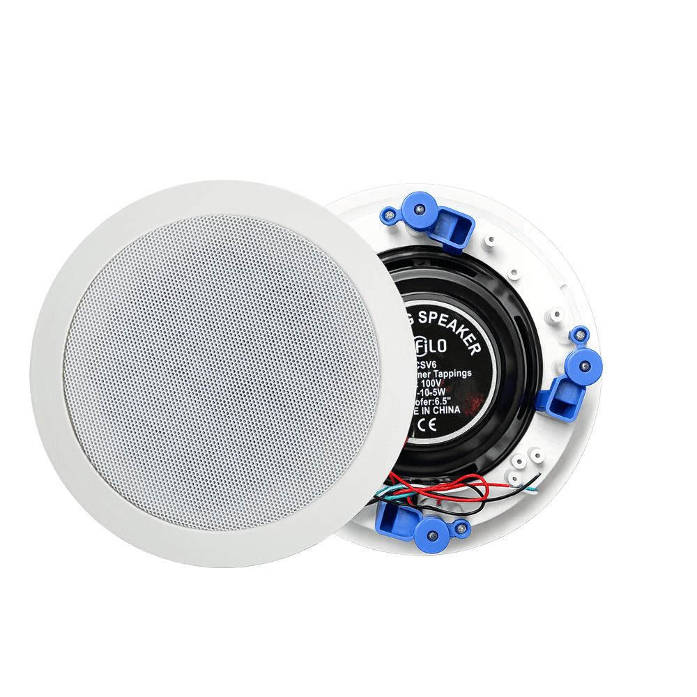Filo CSV6 Ceiling Speaker 6.5INCH White 20W 100V