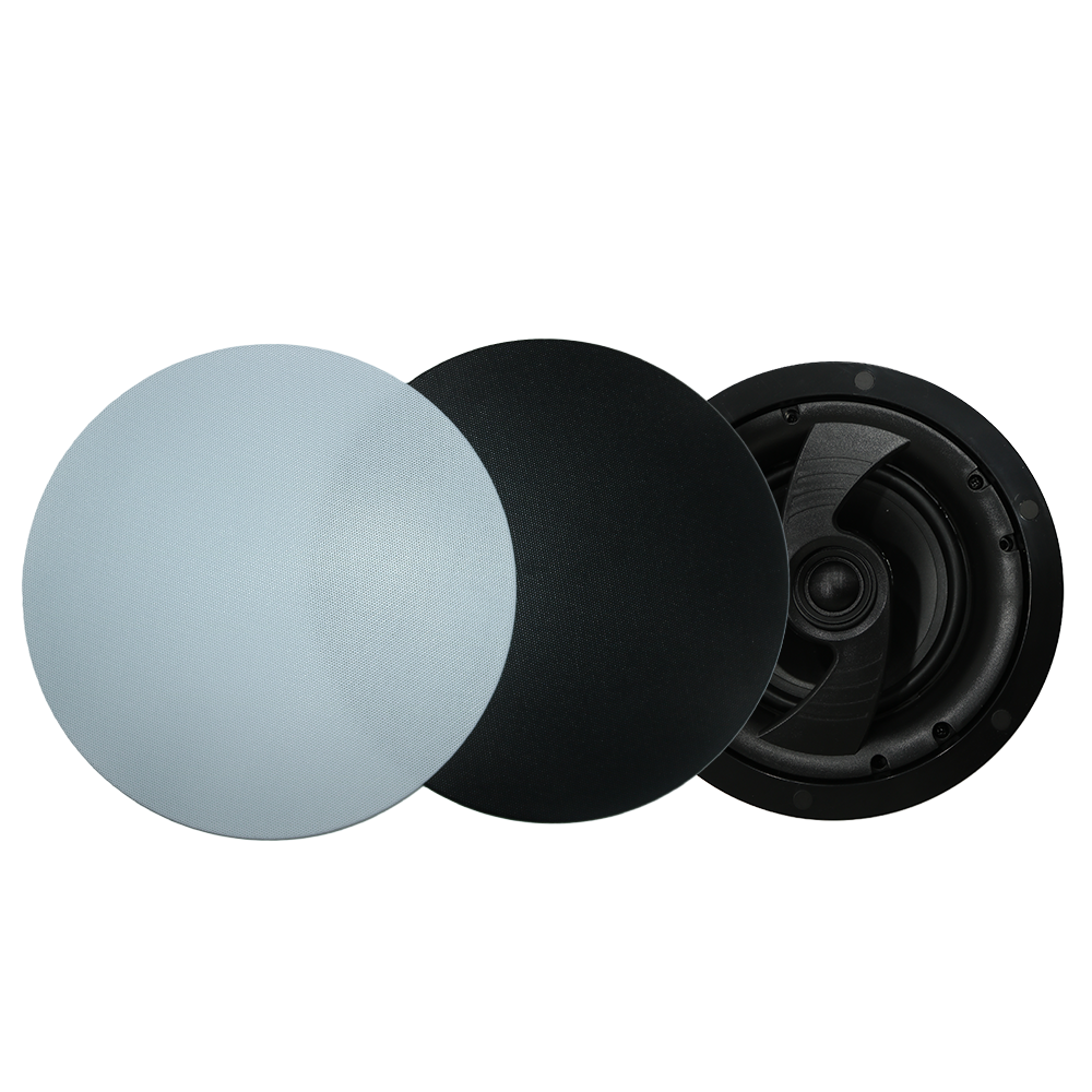 Filo HCV5WB HQ Frameless Ceiling Speaker 5.25INCH White/black 30W 100V