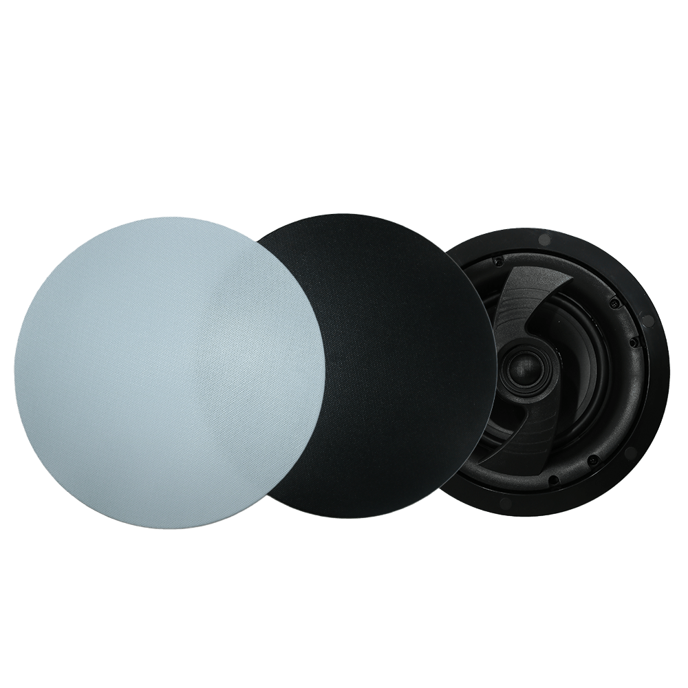 Filo HCV5WB HQ Frameless Ceiling Speaker 5.25INCH White/black 30W 100V