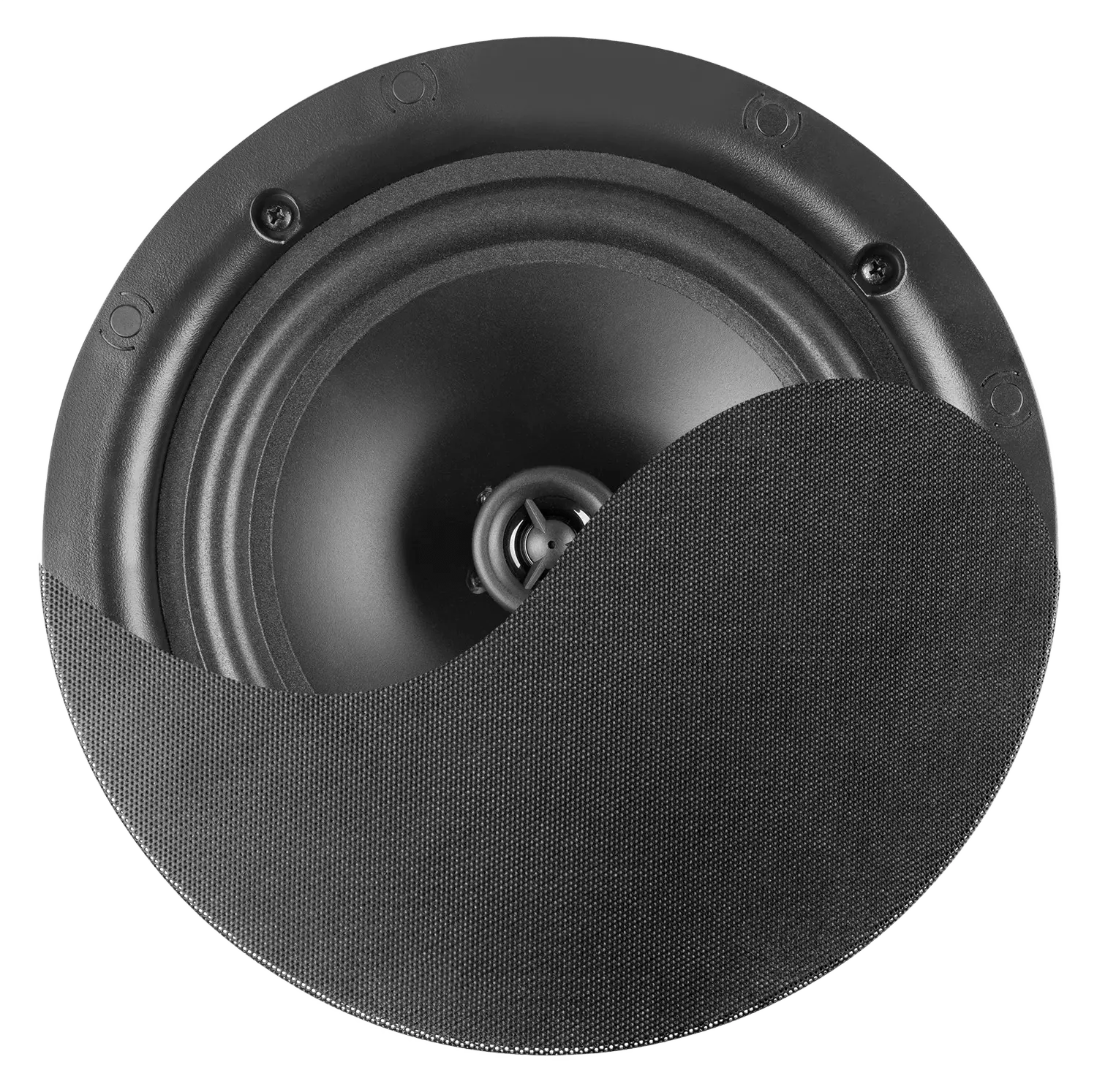 PDM NCSP6B Frameless Ceiling Speaker 6.5INCH Black 30W 100V