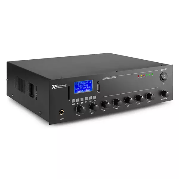 PDM PPA50 100V Mixer Amplifier 50W Usb/sd/bt