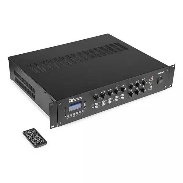 PDM PRM1202 100V Mixer Amplifier 240W Usb/sd/bt 2 ZONE