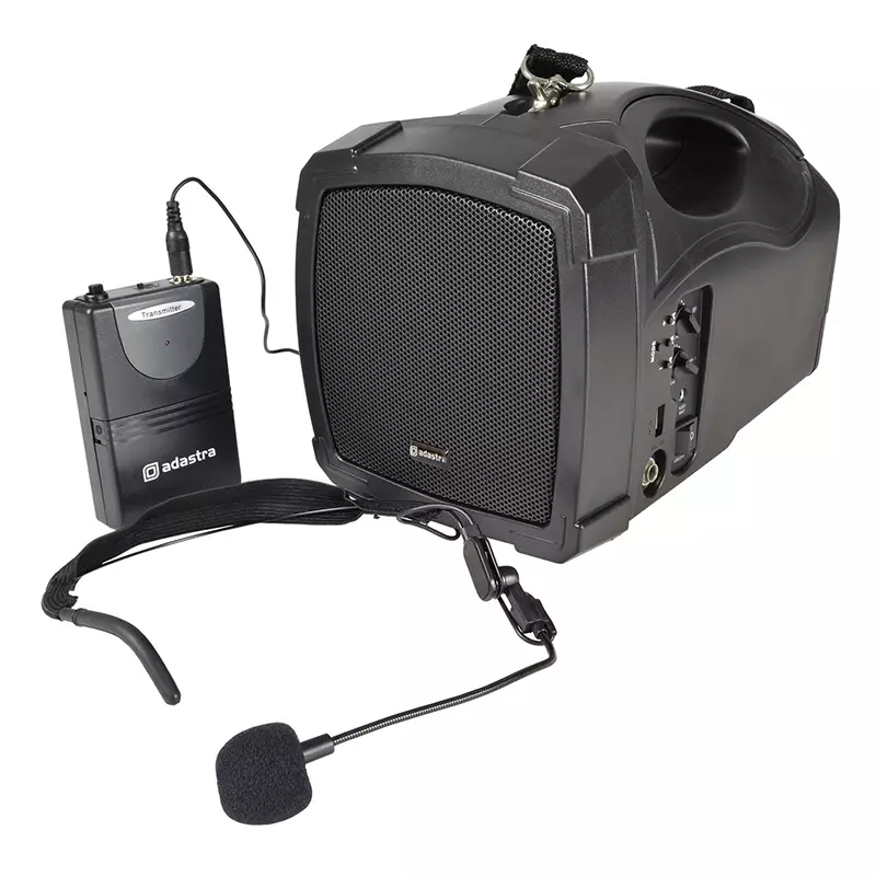 Adastra H25B Handheld PA System Neckband VHF MIC BT