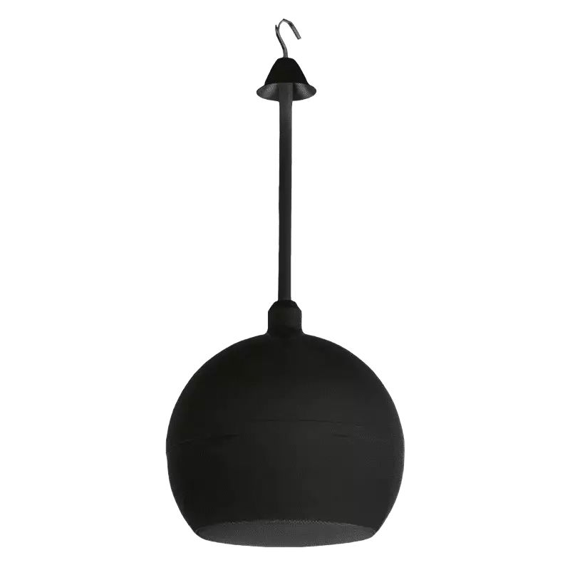 Filo Cylinder Pendant Speaker 6.5INCH Black 10W 100V