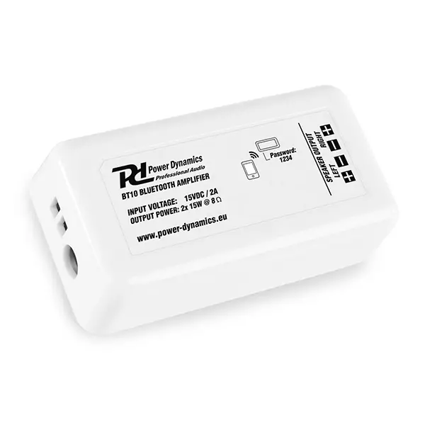 Power Dynamics BT10 IN-WALL Bluetooth Amplifier