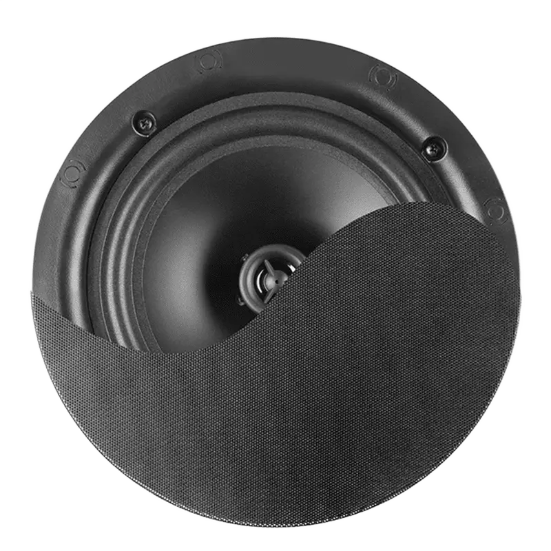 Filo Ceiling Speaker Frameless 8INCH Black 40W 100V