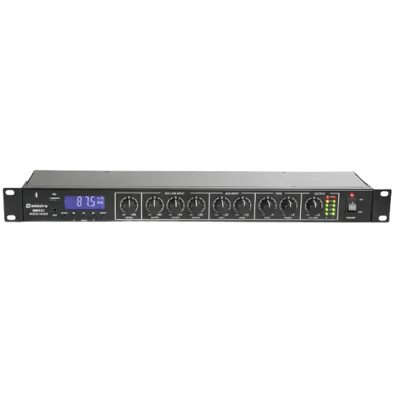 Adastra MM321 RACK Mixer Usb/bt/fm