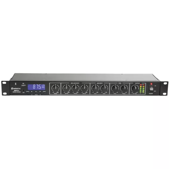 Adastra MM321 RACK Mixer Usb/bt/fm