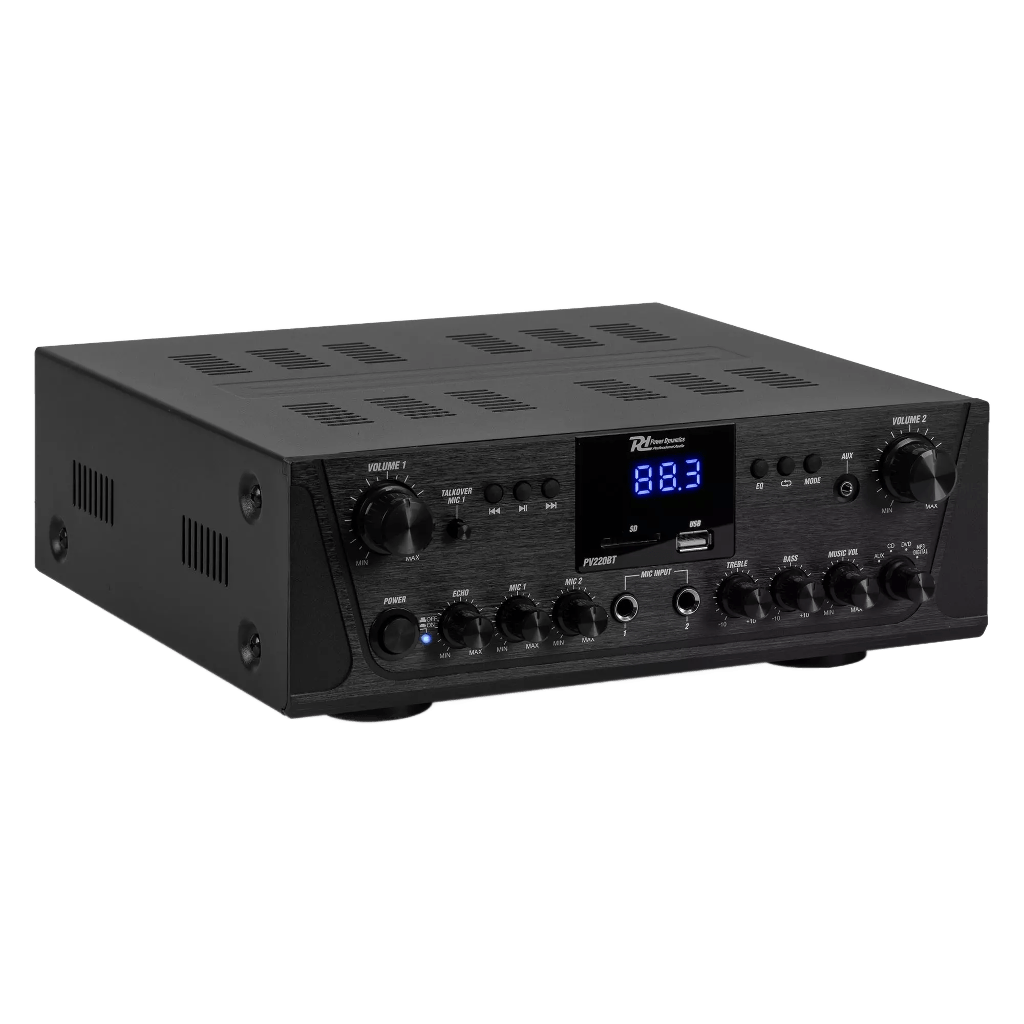 PDM PV220BT Mixer Amplifier 2X 100W Bt/usb/sd/fm