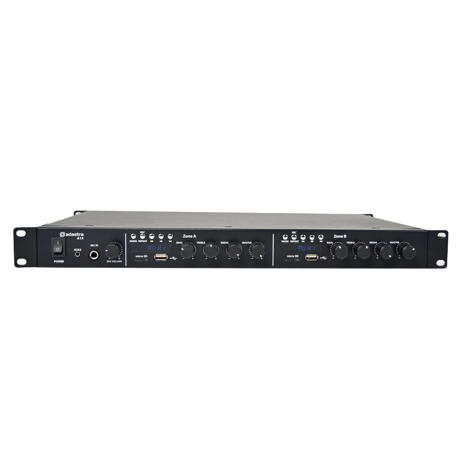Adastra A14 1U Mixer Amplifier 4X 160W