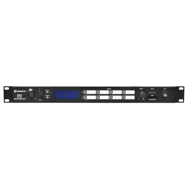 Adastra DM-8 1U Digital Messaging UNIT