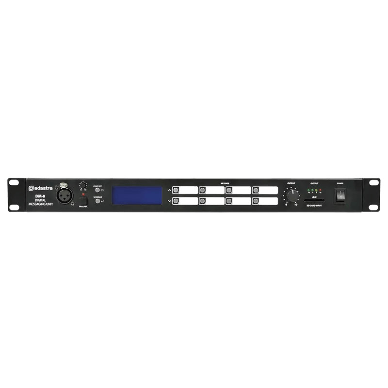 Adastra DM-8 1U Digital Messaging UNIT