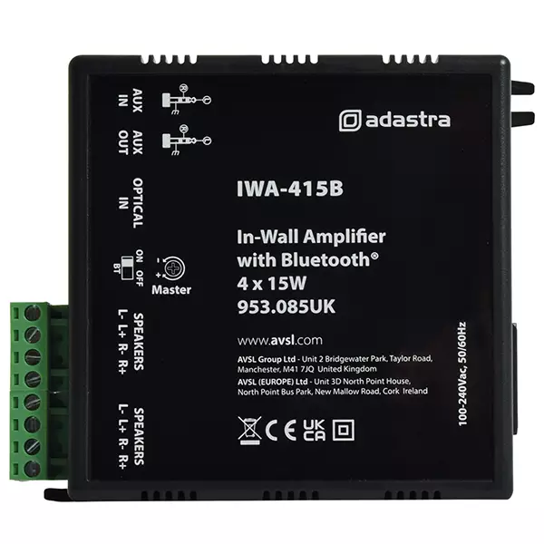 Adastra IWA415B IN-WALL Amplifier 4X 15W