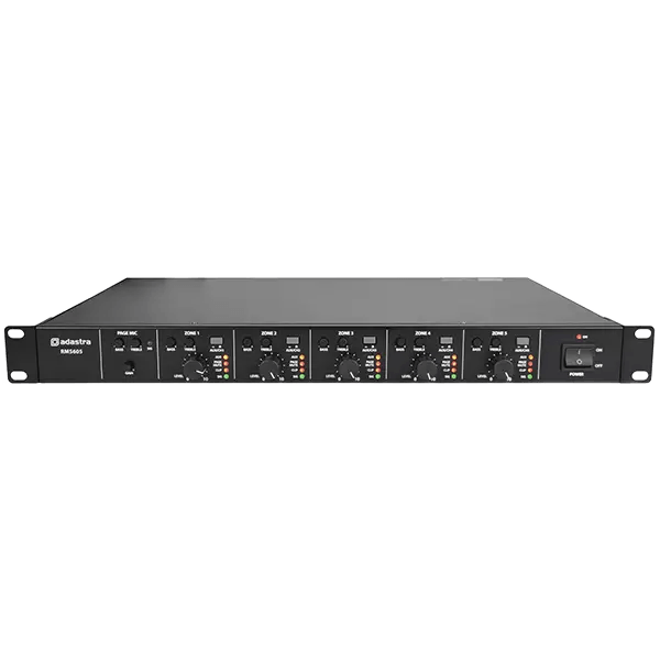Adastra RMS605 Slave Amplifier Usb/sd/fm/bt 5 ZONE 100V 60W