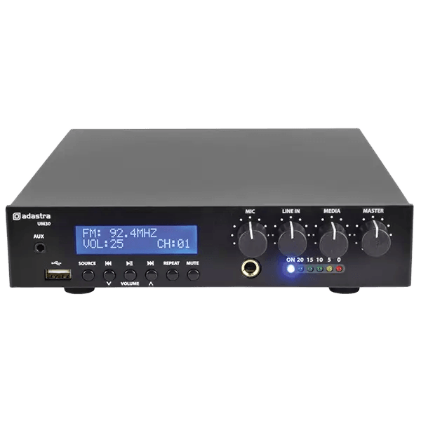 Adastra UM30 Mixer Amplifier 100V 30W