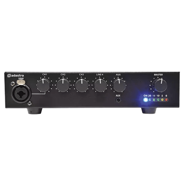 Adastra UA60 Mixer Amplifier 100V 60W