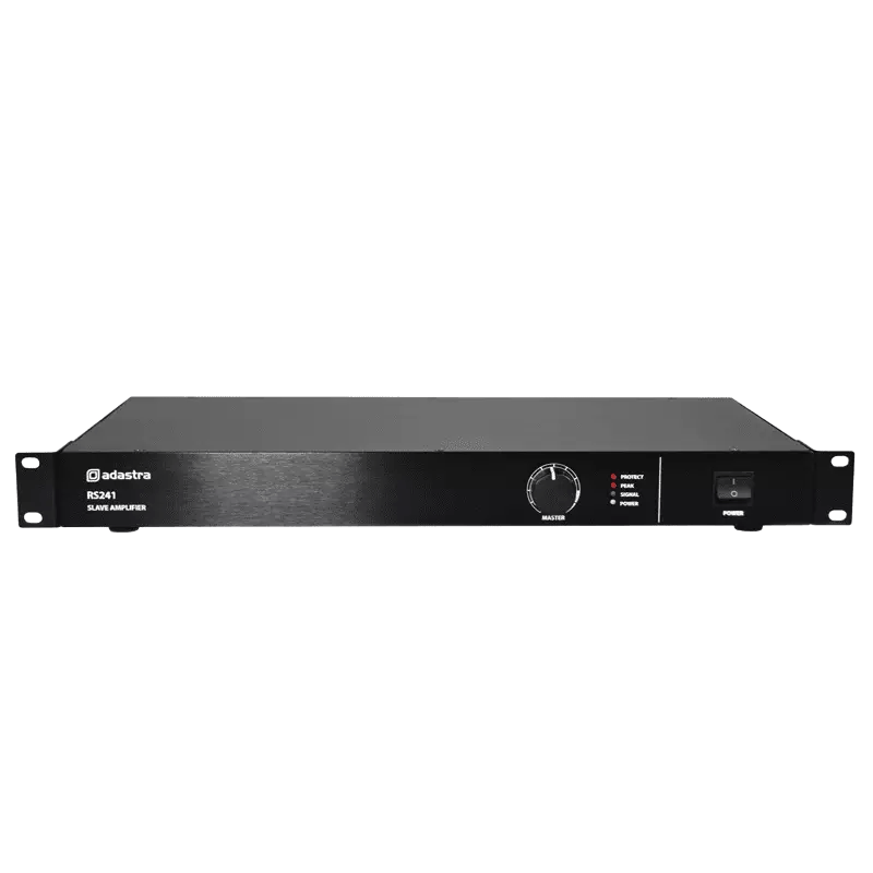 Adastra RS241 1U Slave Amplifier 100V 240W