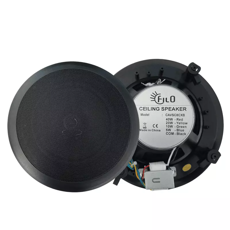 Filo CAVSC8CXB Ceiling Speaker 8INCH Black 40W 8OHM