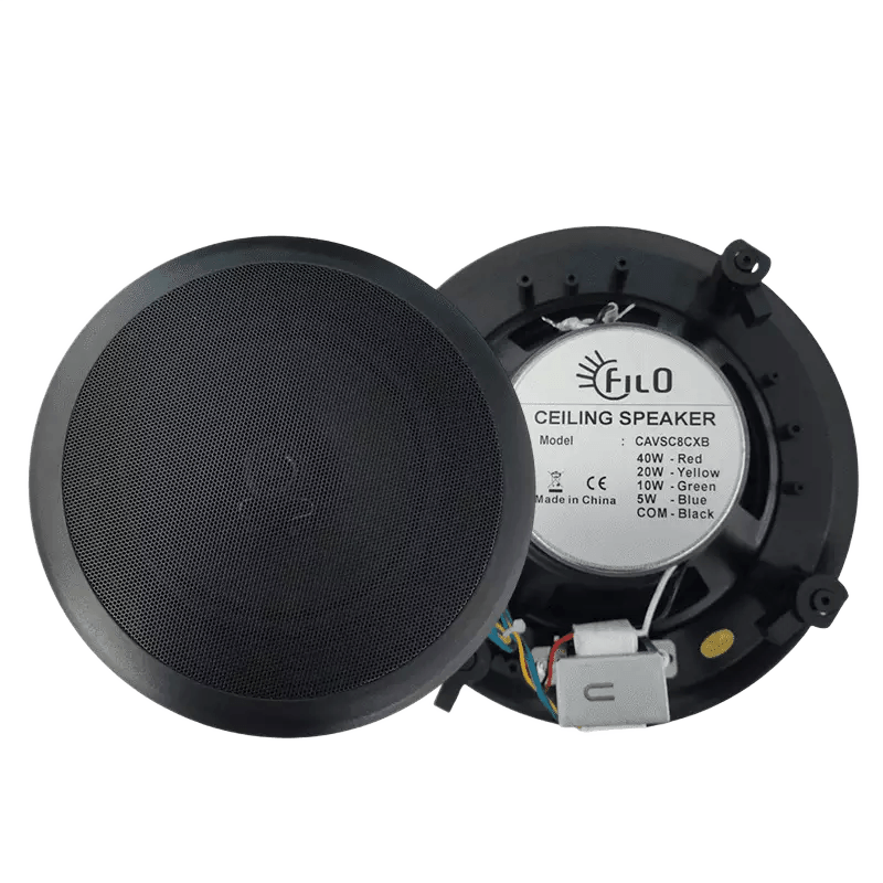 Filo CAVSC8CXB Ceiling Speaker 8INCH Black 40W 8OHM