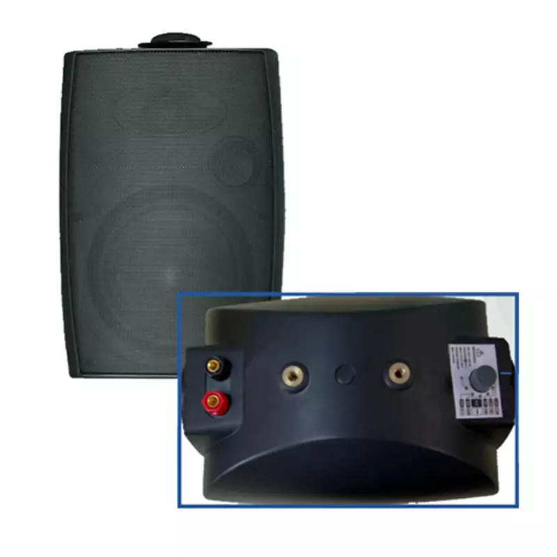 Filo CAVSM6B 6″ Moulded Speaker DOME Tweeter W/bracket 40W Black