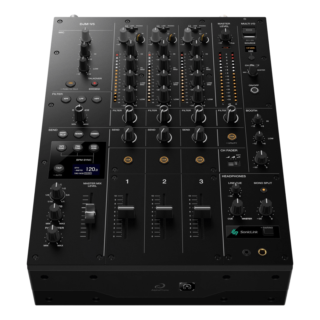 AlphaTheta DJM‑V5 Professional 3‑channel DJ Mixer