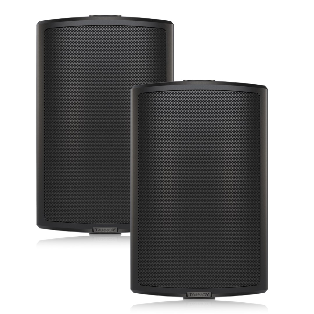 Tannoy AMS-6DC 6″ Black Surface Mount Speakers(pair)