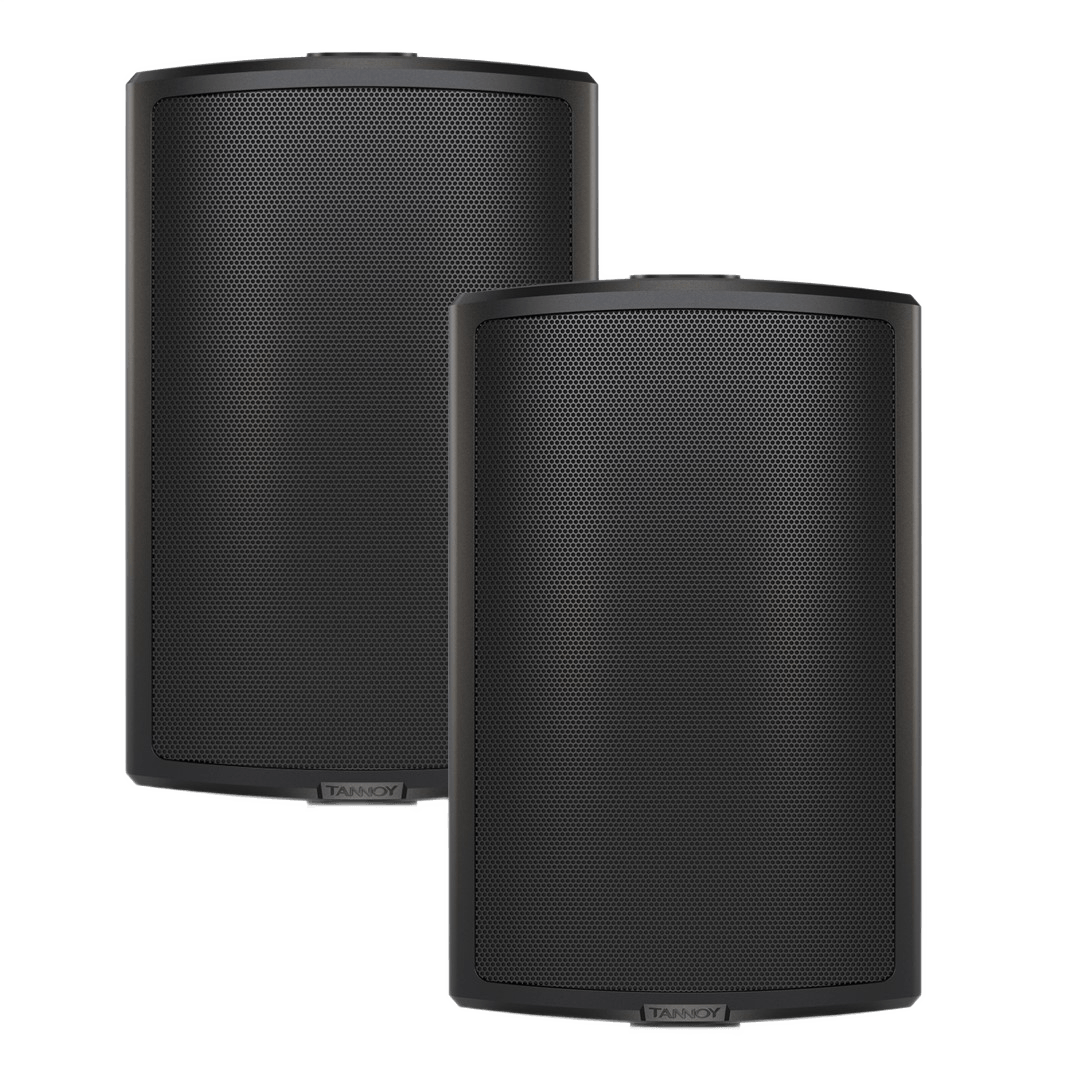 Tannoy AMS-6DC 6″ Black Surface Mount Speakers(pair)