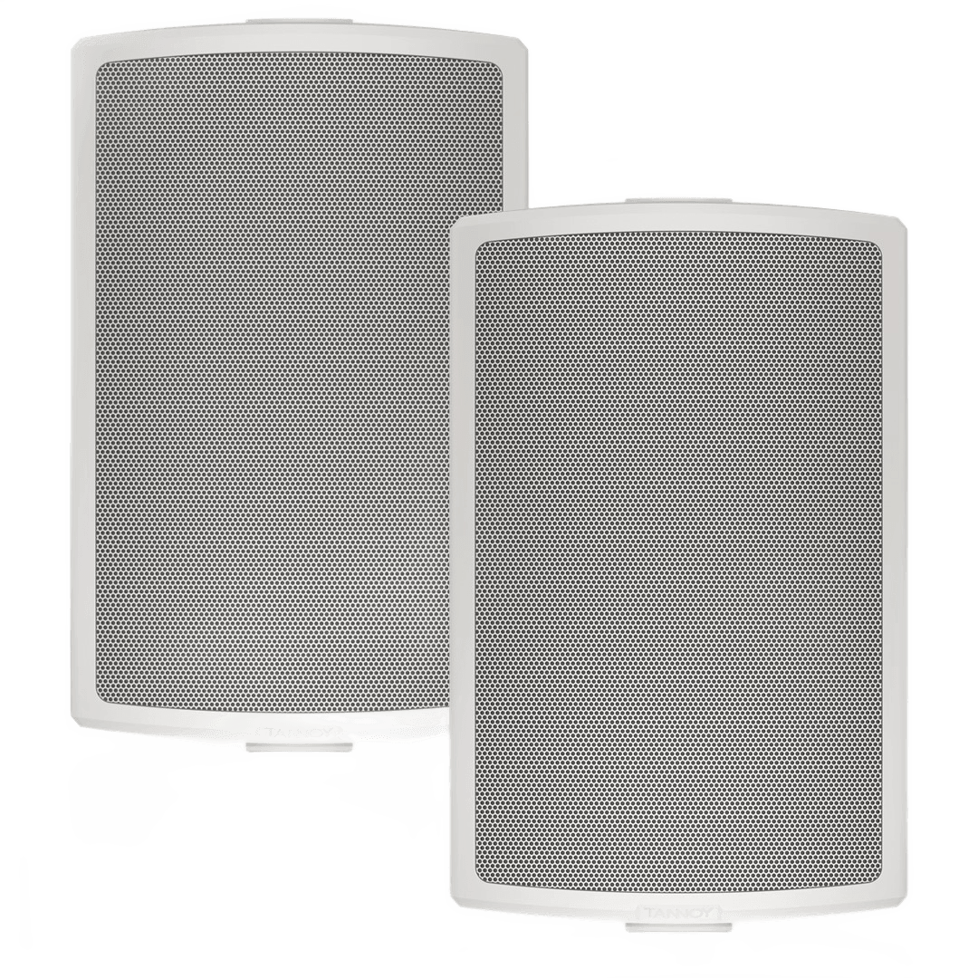 AMS-6DC-WH 6″ White Surface-Mount Speaker (PAIR)