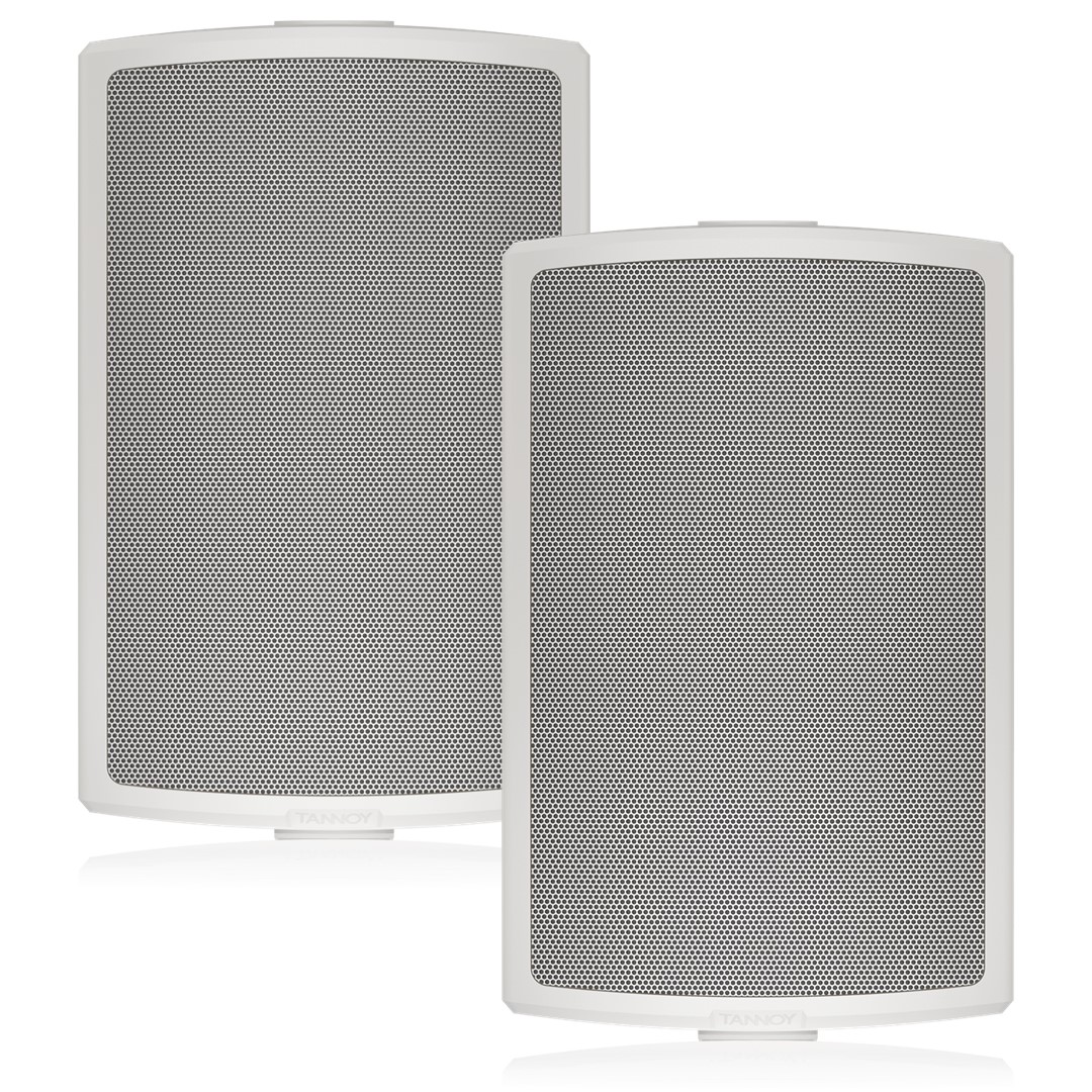 AMS-6DC-WH 6″ White Surface-Mount Speaker (PAIR)