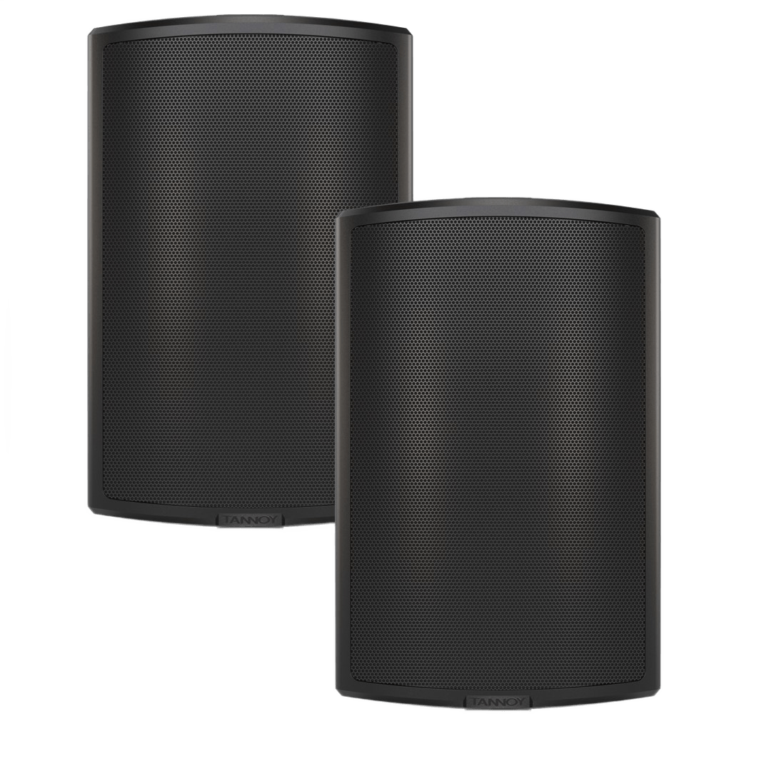 Tannoy AMS-8DC 8″ Black Surface-Mount Speakers(pair)